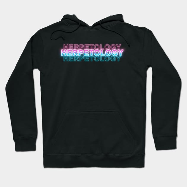 Herpetology Hoodie by Sanzida Design